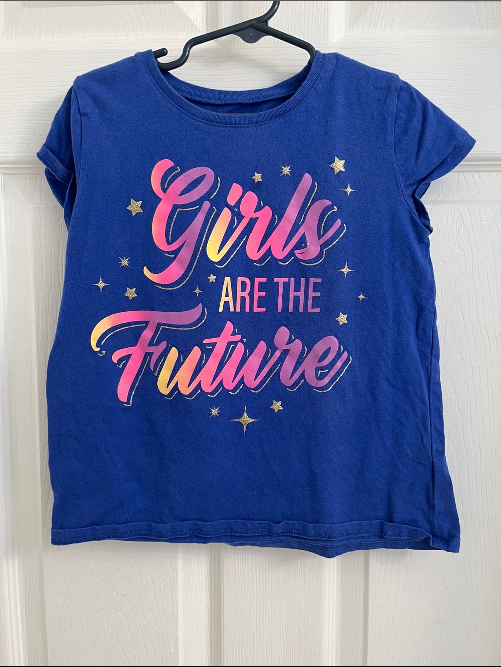 The Children's Place Royal Blue "Girls Are The Future" Graphic Tee